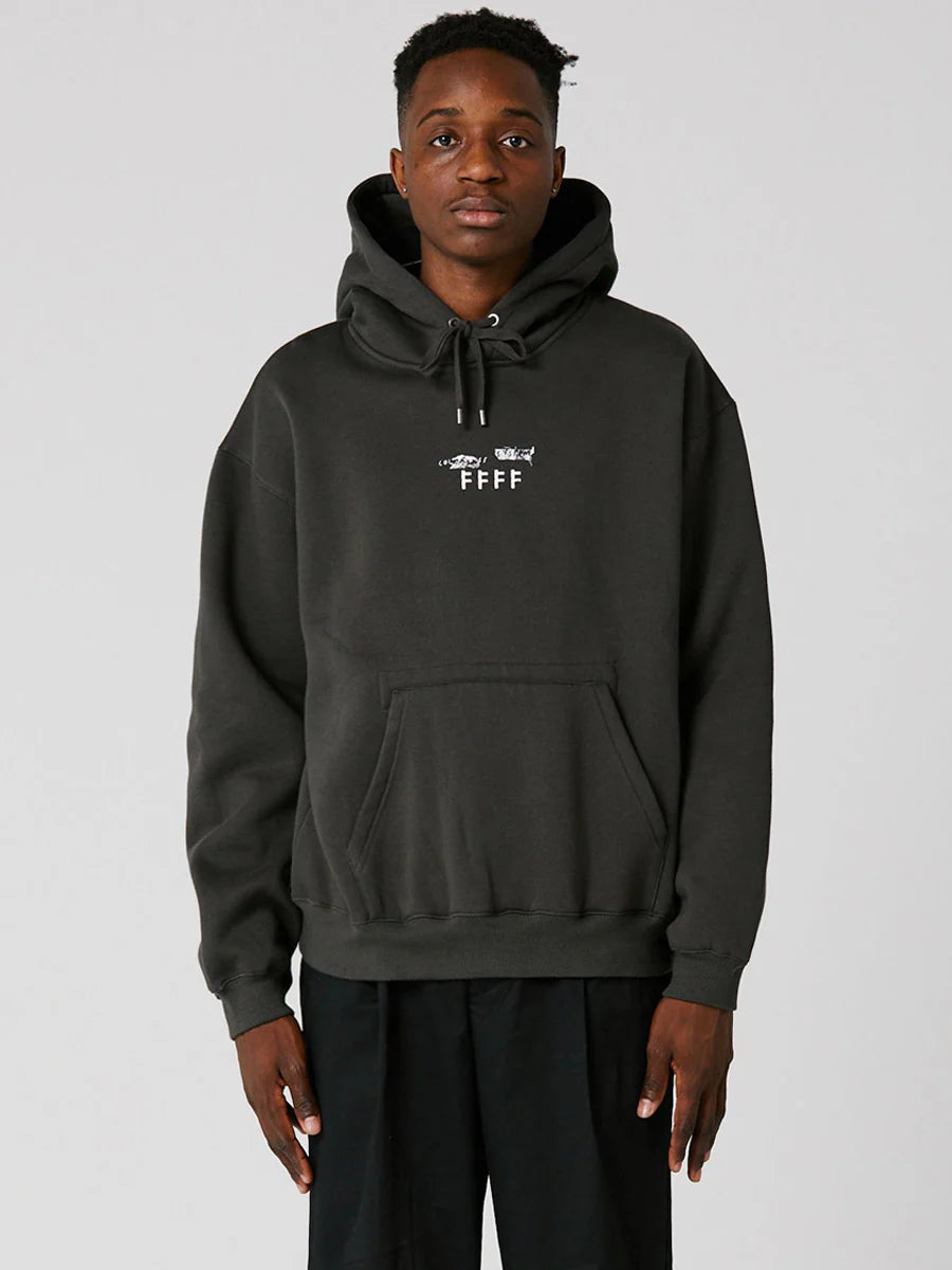 Flourish Crux Hood - Washed Black