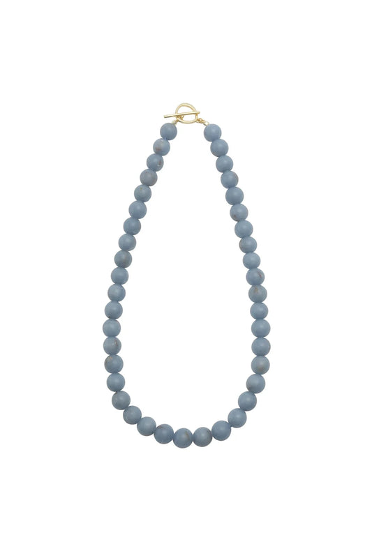 Angelite Beaded Necklace