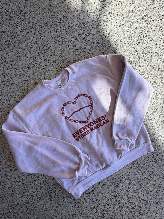 Karioi Crew - Baby Blush/Burnt Red