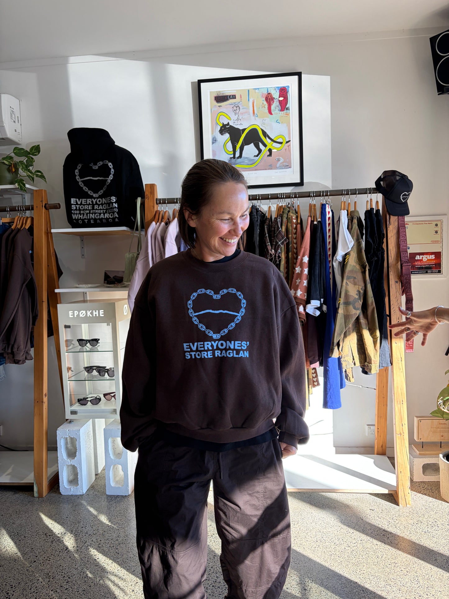 Karioi Crew - Espresso / Baby Blue