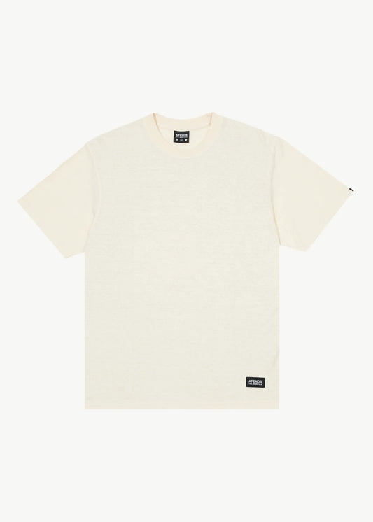 Retro Fit Hemp Tee - Sand