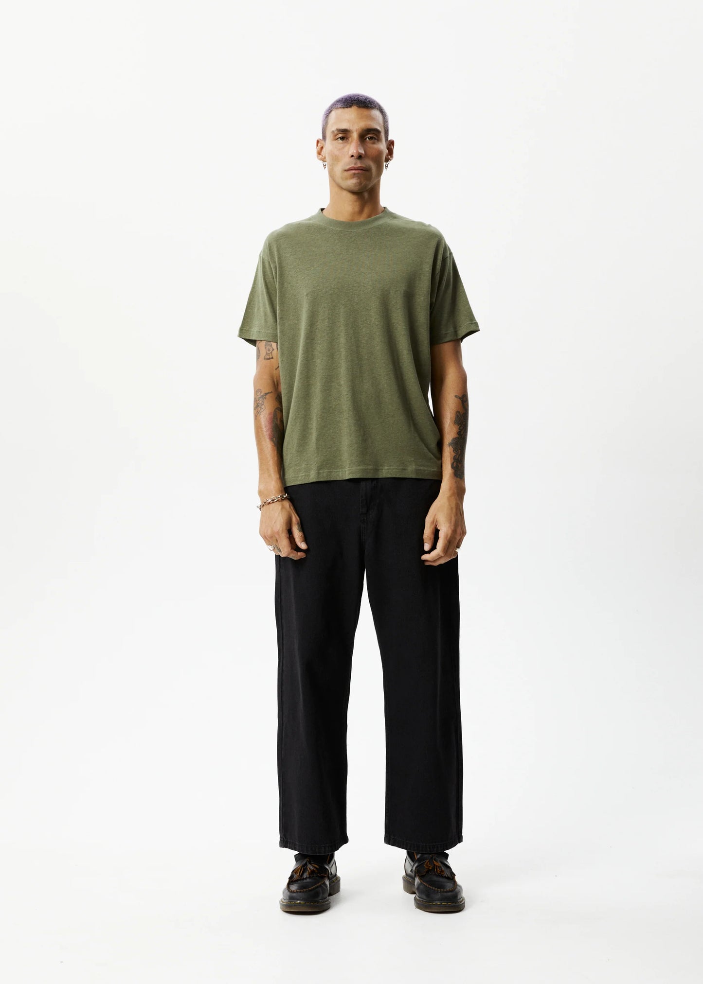 Genesis - Recycled Boxy Fit Tee - Military