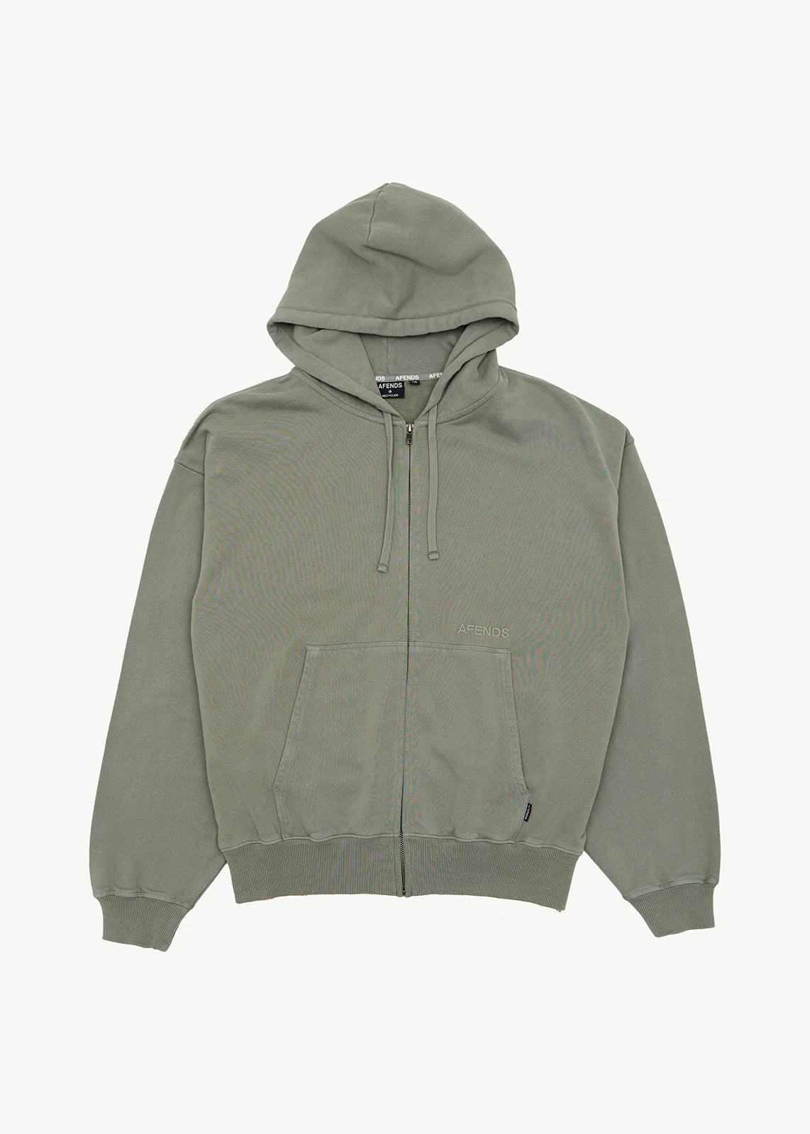 Genesis Boxy Zip Hood - Washed Sycamore