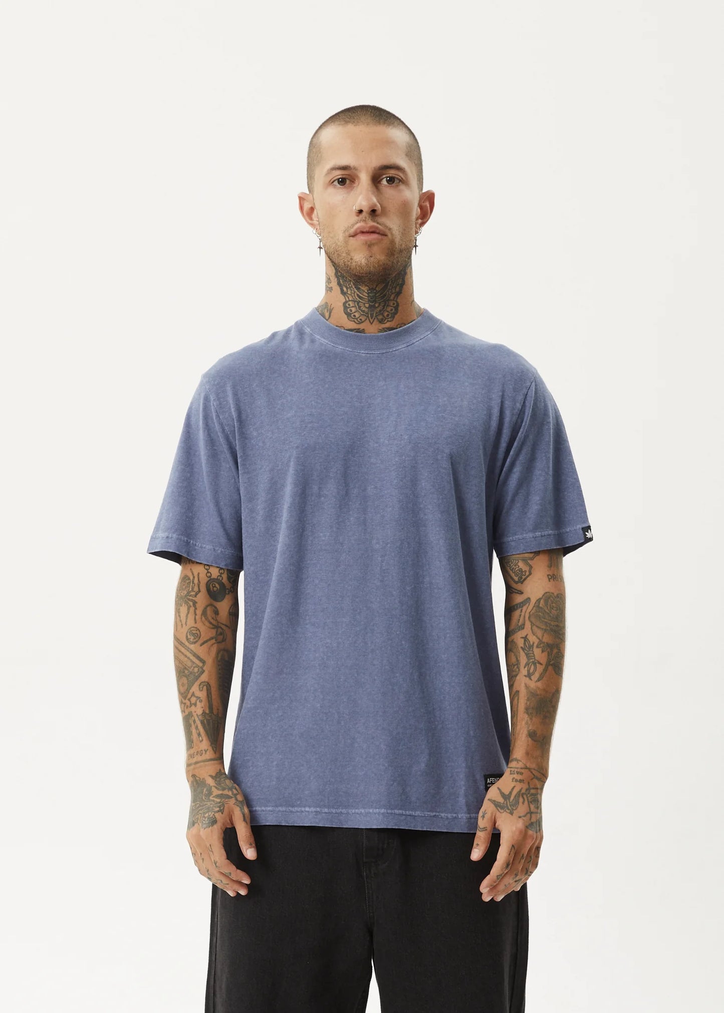 Classic - Hemp Retro T-Shirt - Washed Marlin