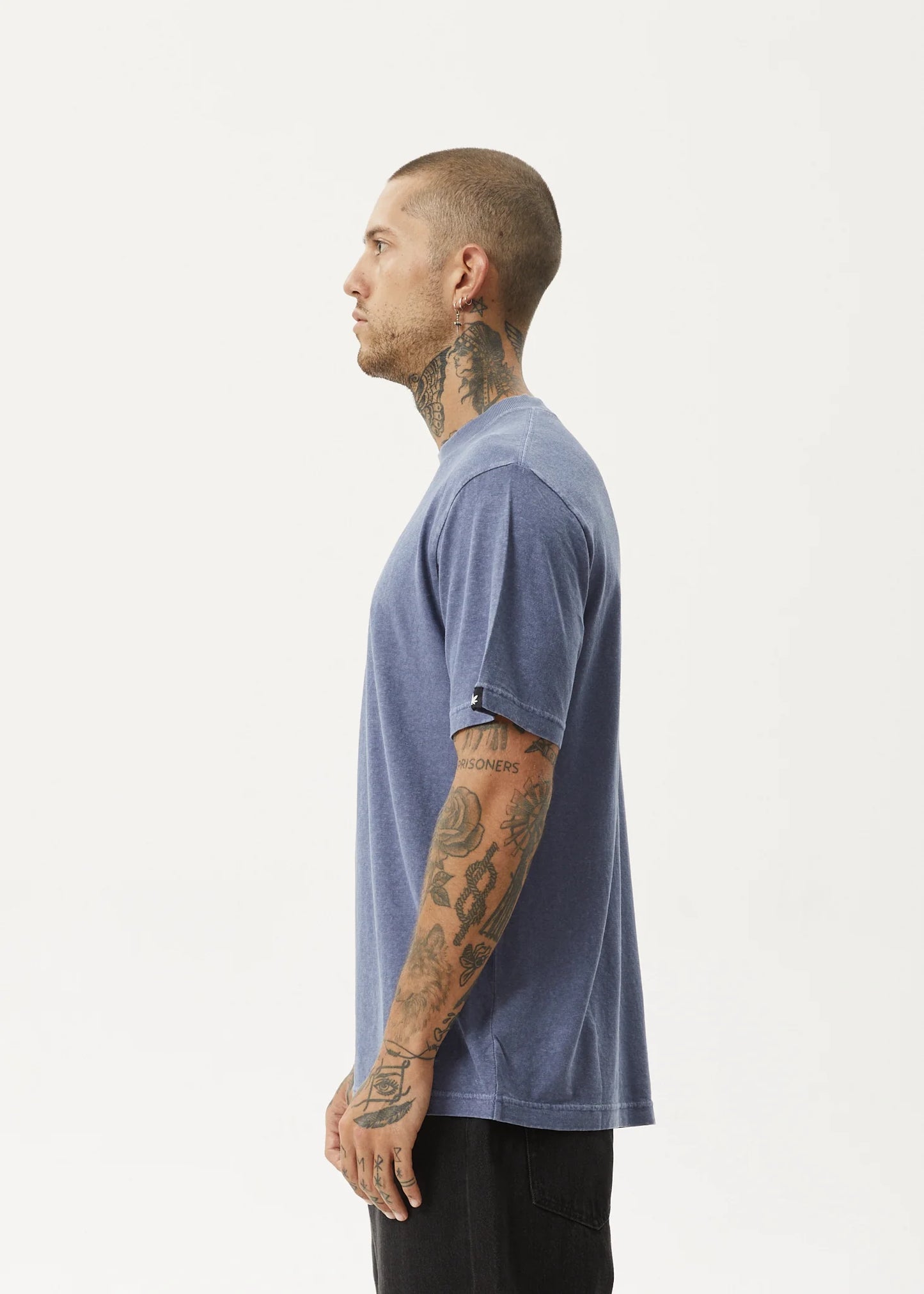 Classic - Hemp Retro T-Shirt - Washed Marlin