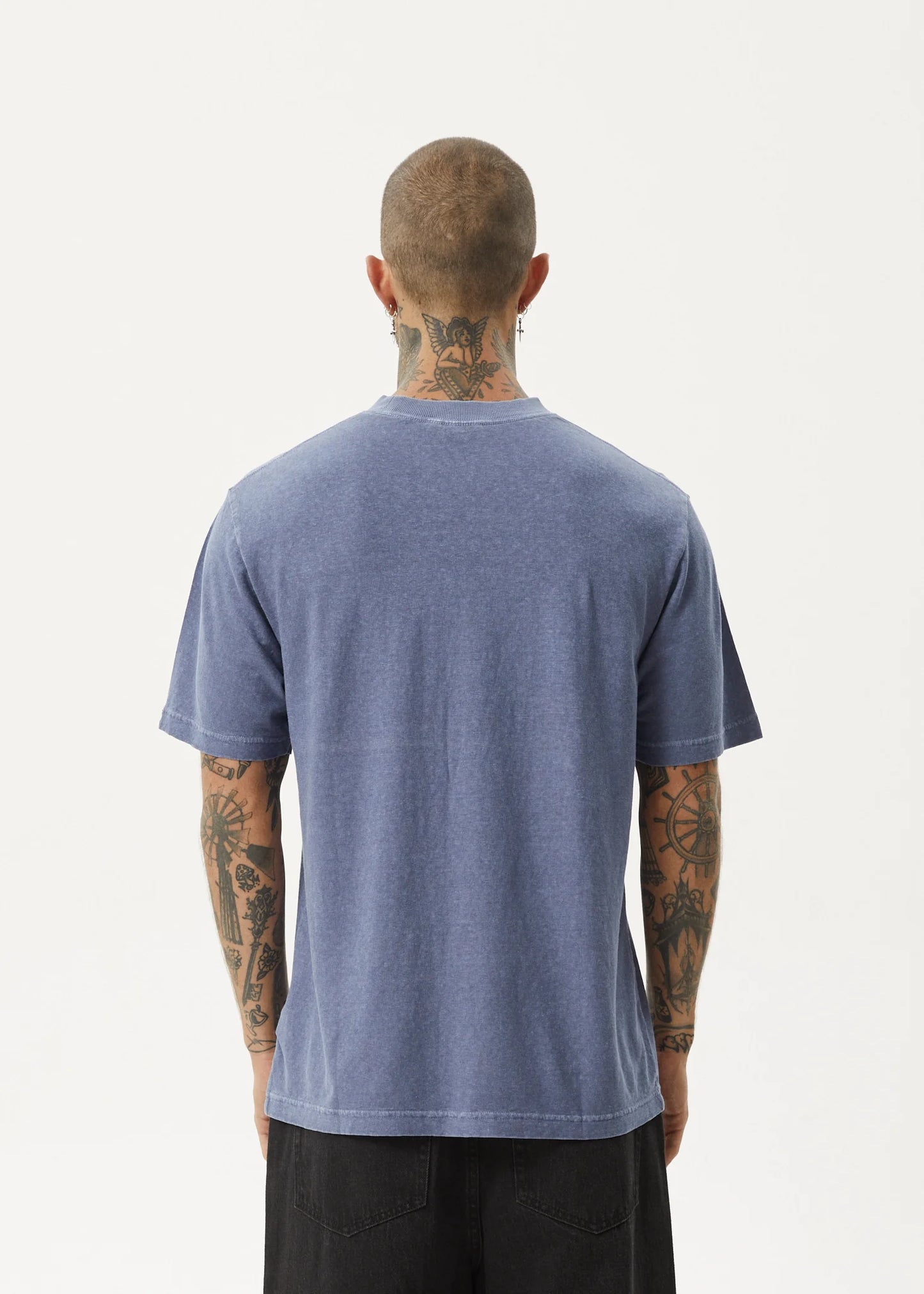 Classic - Hemp Retro T-Shirt - Washed Marlin