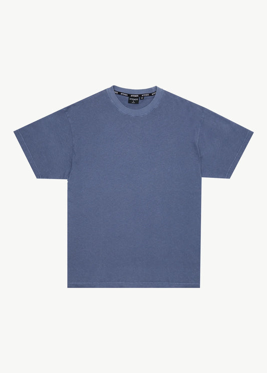 Foundation Boxy Fit Tee - Washed Marlin