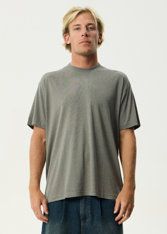 Foundation - Boxy Tee - Washed Sycamore