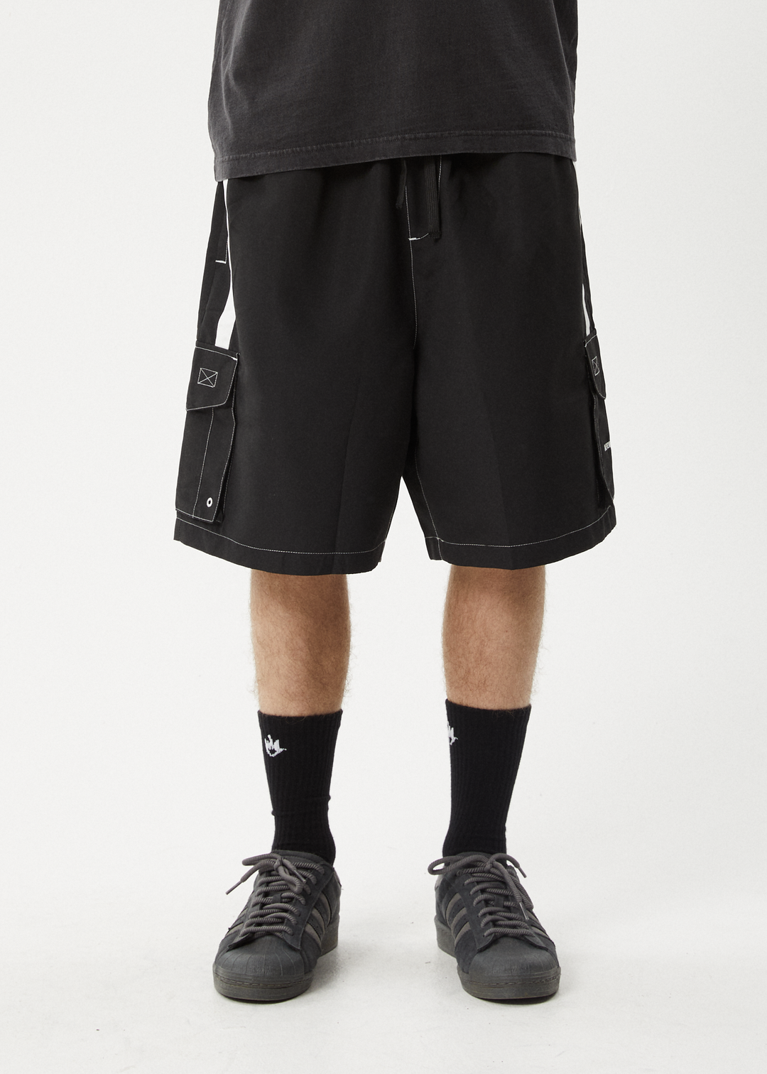 House Related - Cargo Swim Short 20" - Black