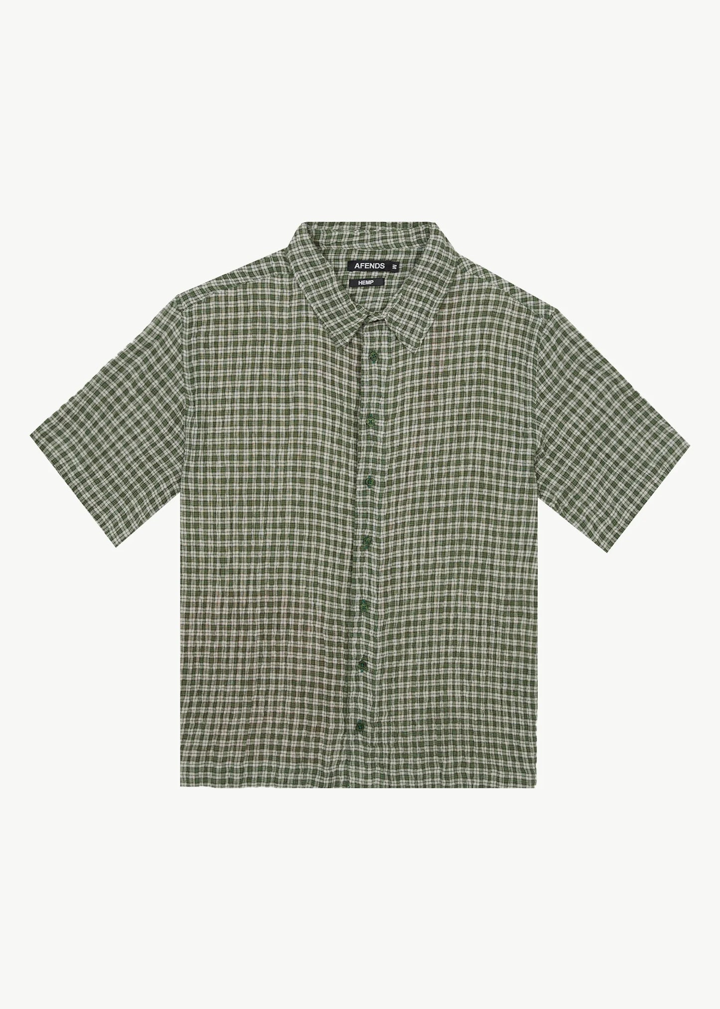 Base Short Sleeve Shirt - Deep Green Check