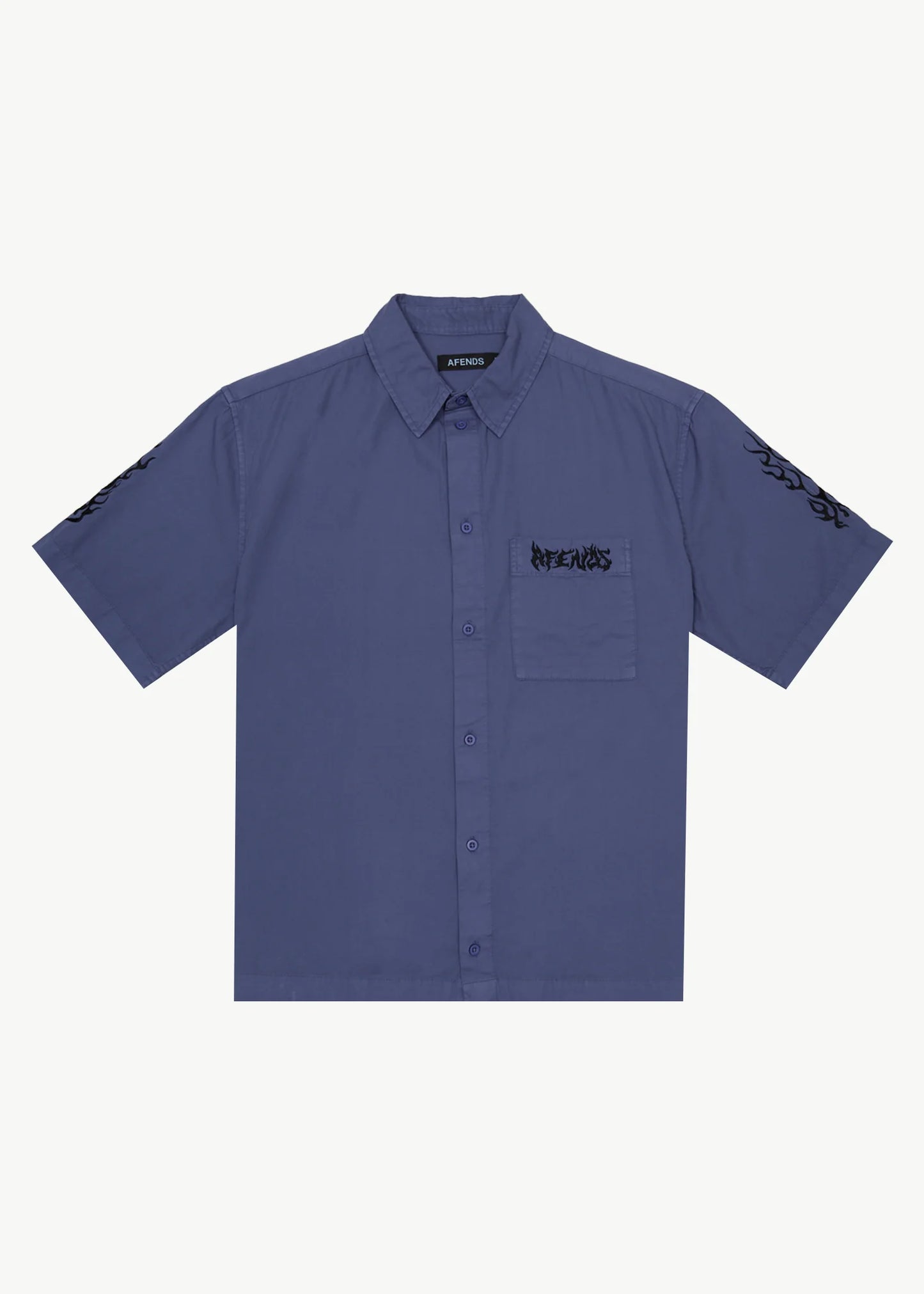 Scorched Short Sleeve Shirt - Marlin