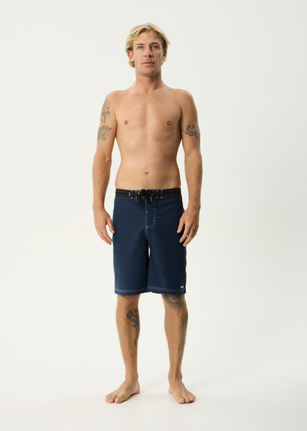 The Wreck - Fixed Waist Boardshort 20" - Navy