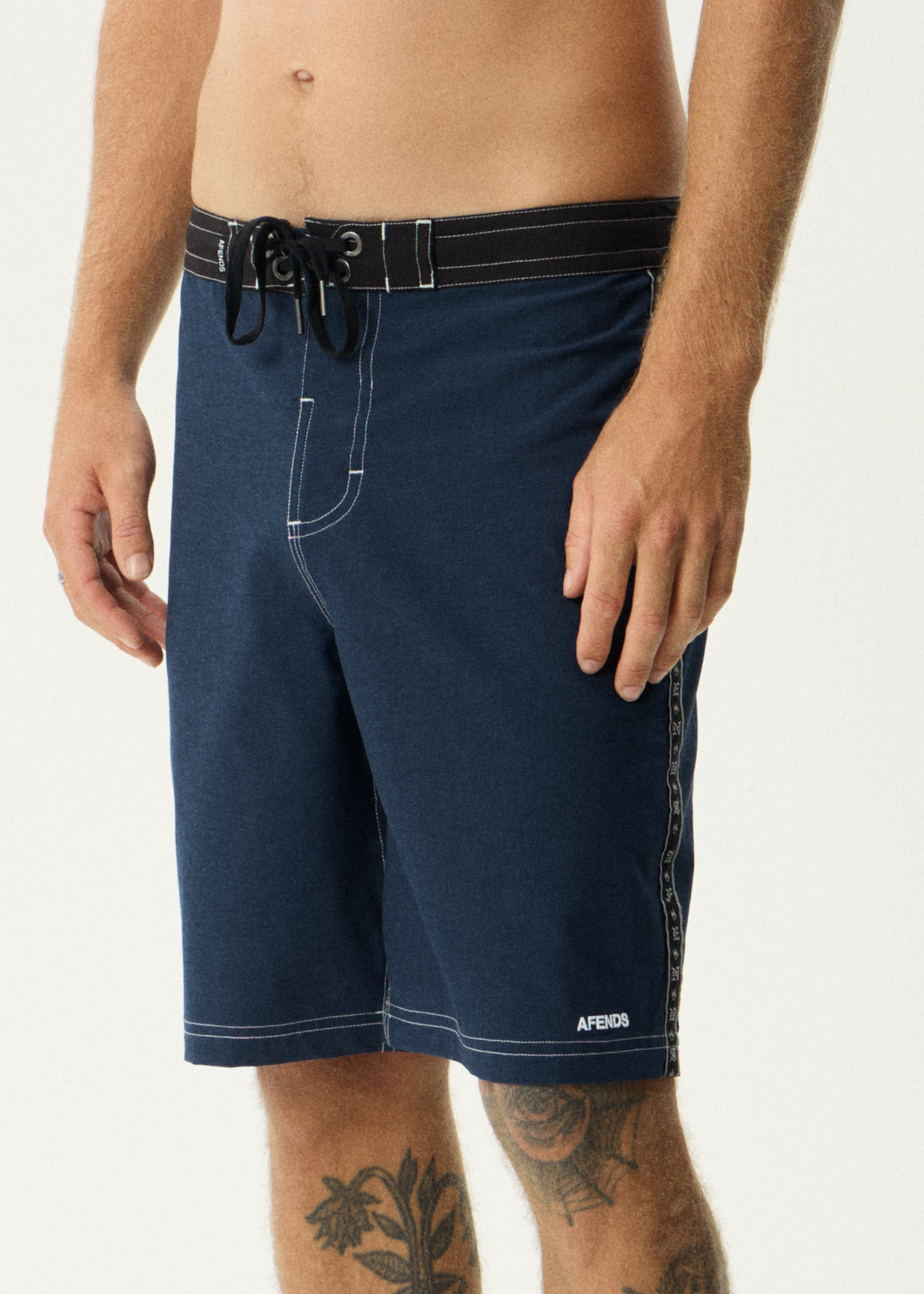 The Wreck - Fixed Waist Boardshort 20" - Navy