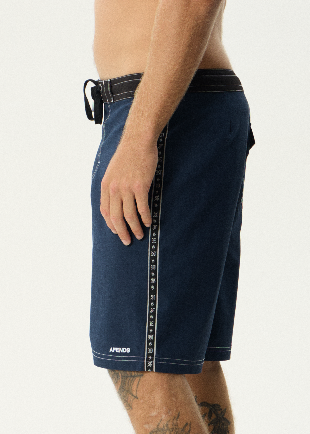 The Wreck - Fixed Waist Boardshort 20" - Navy