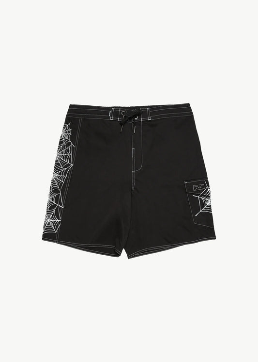 Webhead Surf Related Boardshorts 18" - Black