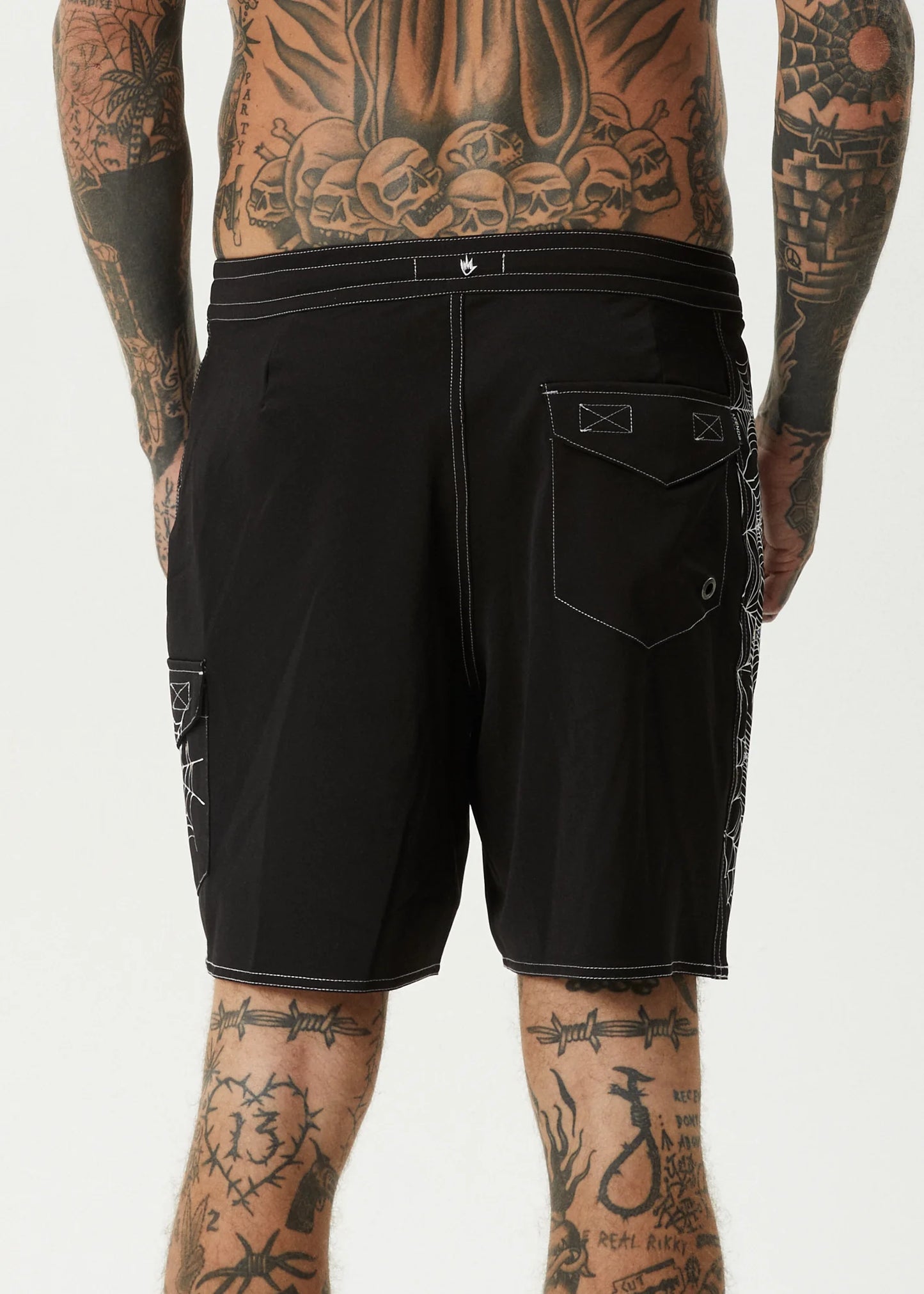 Webhead Surf Related Boardshorts 18" - Black