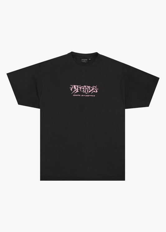 Horsey - Boxy Tee - Stoned Black