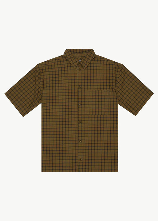 Challenger - Check Short Sleeve Shirt - Elmwood