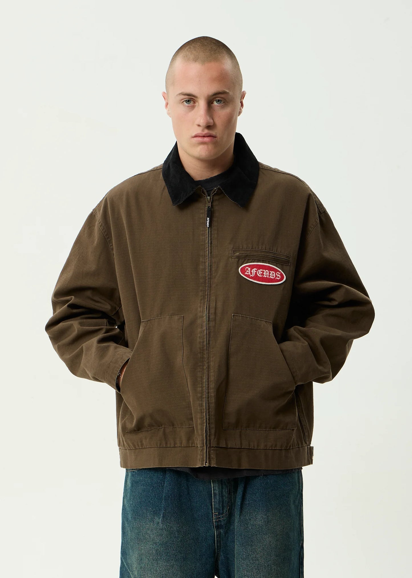 Casino Oracle V.2 - Workwear Jacket - Washed Coffee