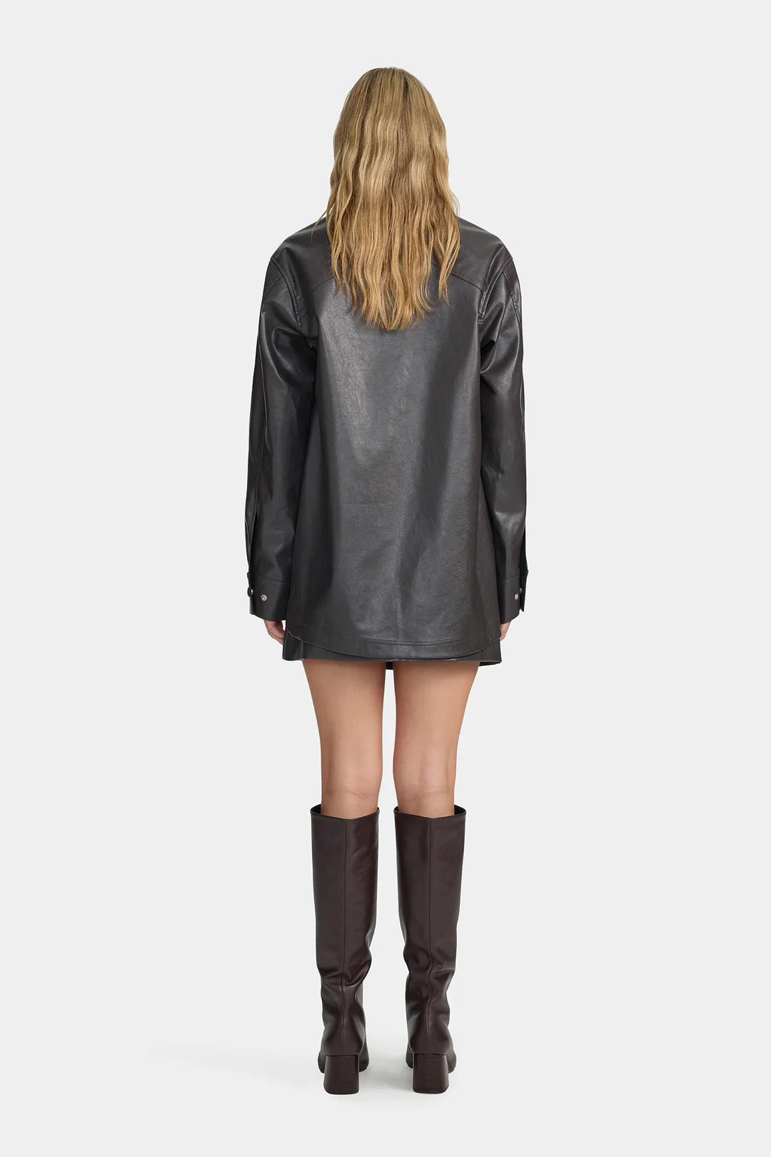 Marshall Pu Shacket - Graphite