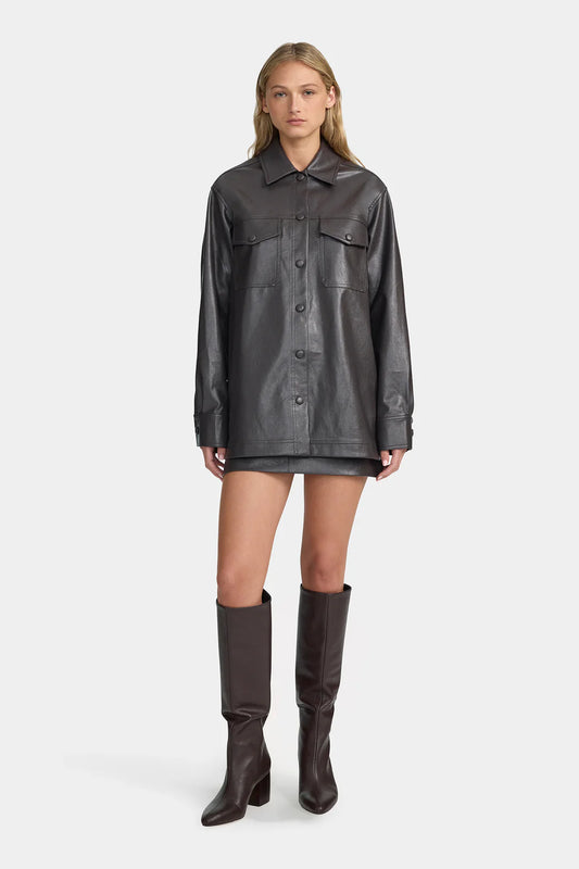 Marshall Pu Shacket - Graphite