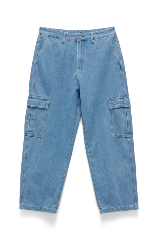 Beach Metall Cargo Pant - Mid Blue Pant