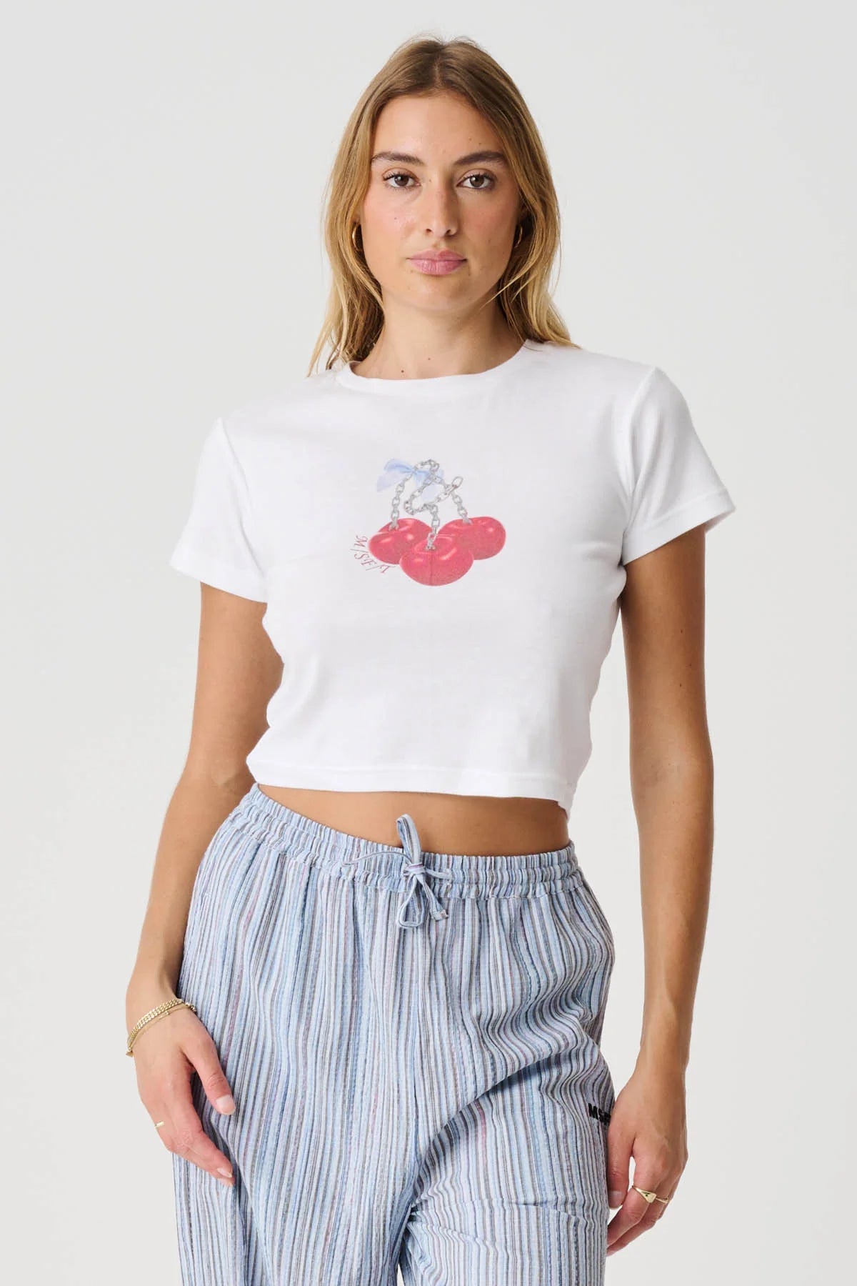 Cherry Rype Rib Tee