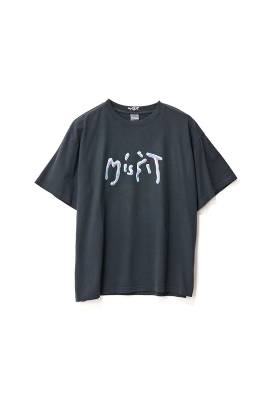 Liquid Chrome Tee - Thrift Black