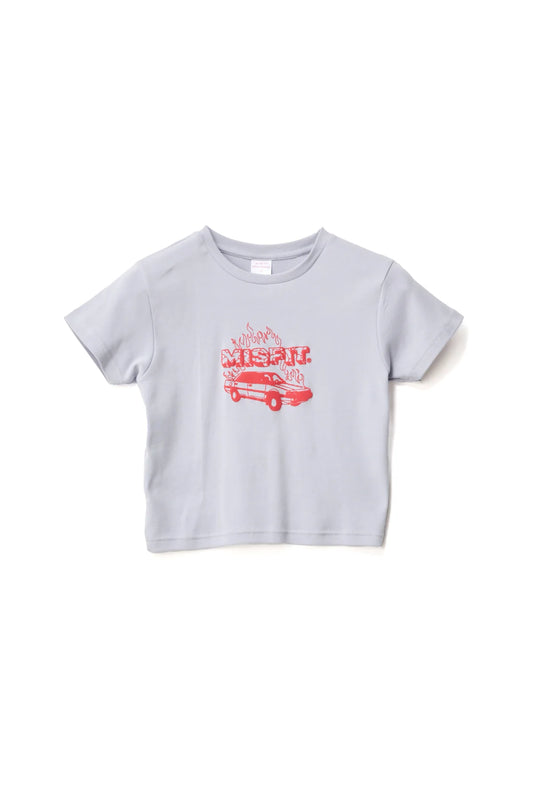 Fast Tymes Rib Tee - Thrift Lilac