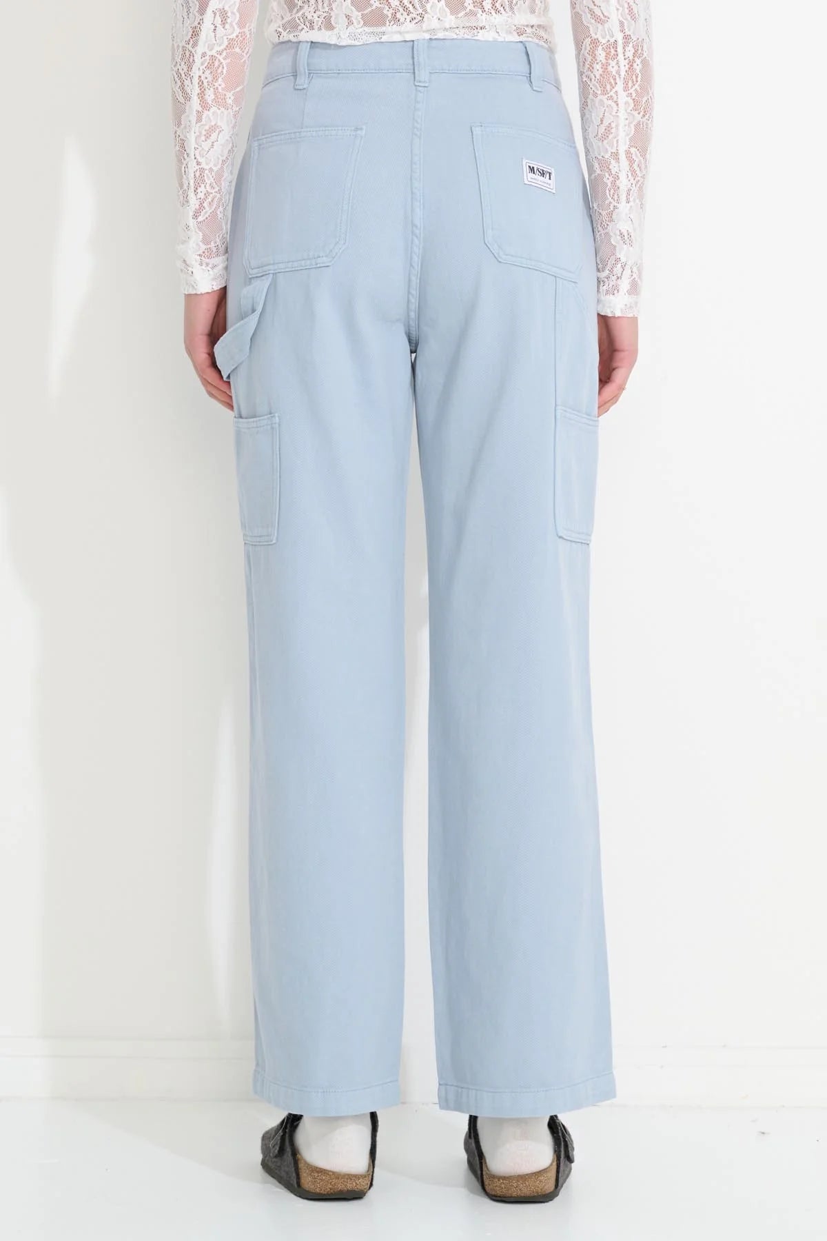 Heavenly People Pant - Dusty Blue