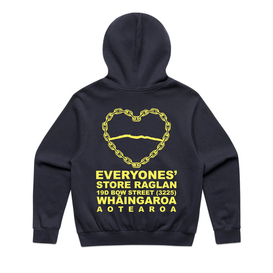 Karioi Box Hood - Navy/Kōwhai