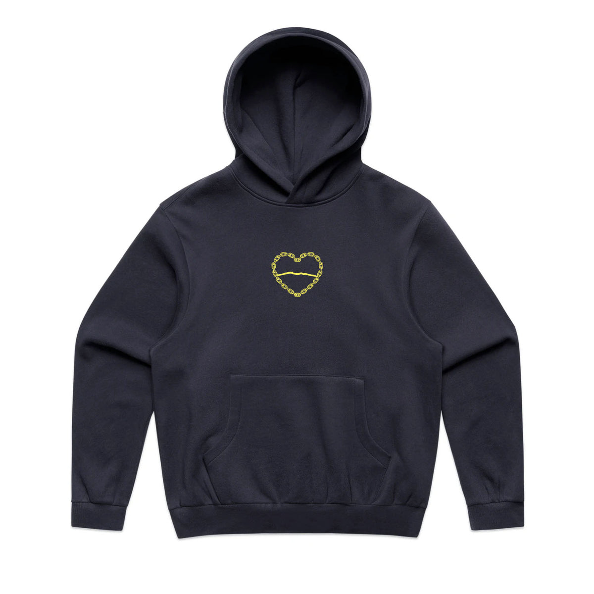 Karioi Box Hood - Navy/Kōwhai