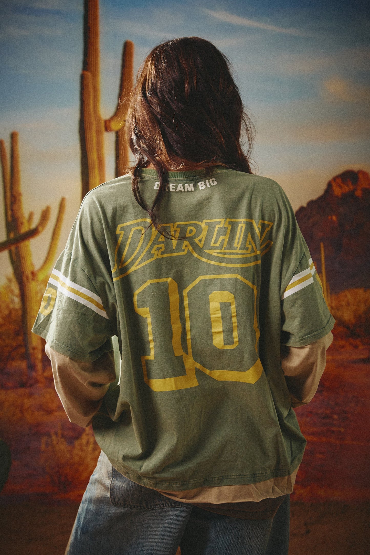 The Neigh Sayer Long Sleeve Tee - Green