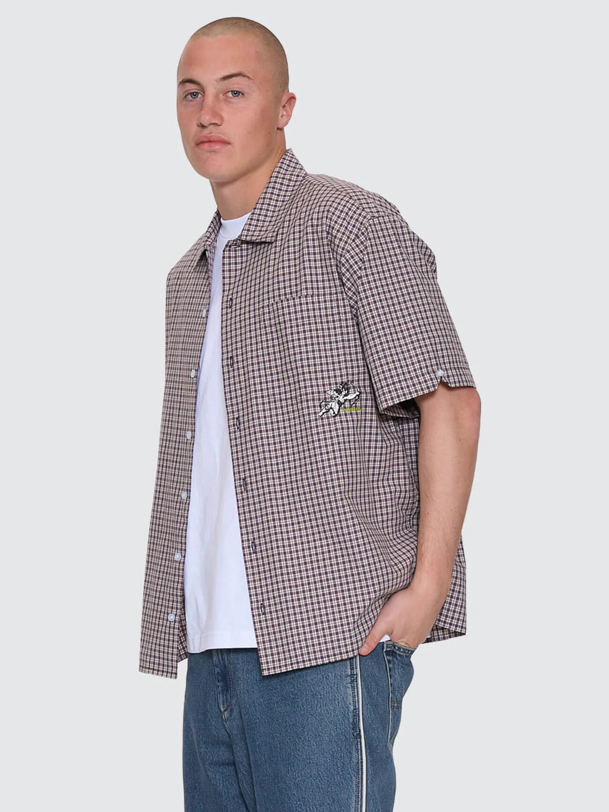 Cherub Short Sleeve Shirt - Blackberry