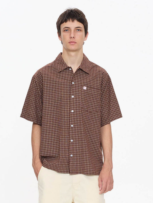 Cherub Short Sleeve Shirt - Brown