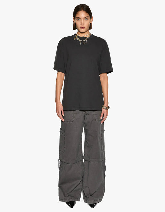 Sott Oversized Tee - Acid Black