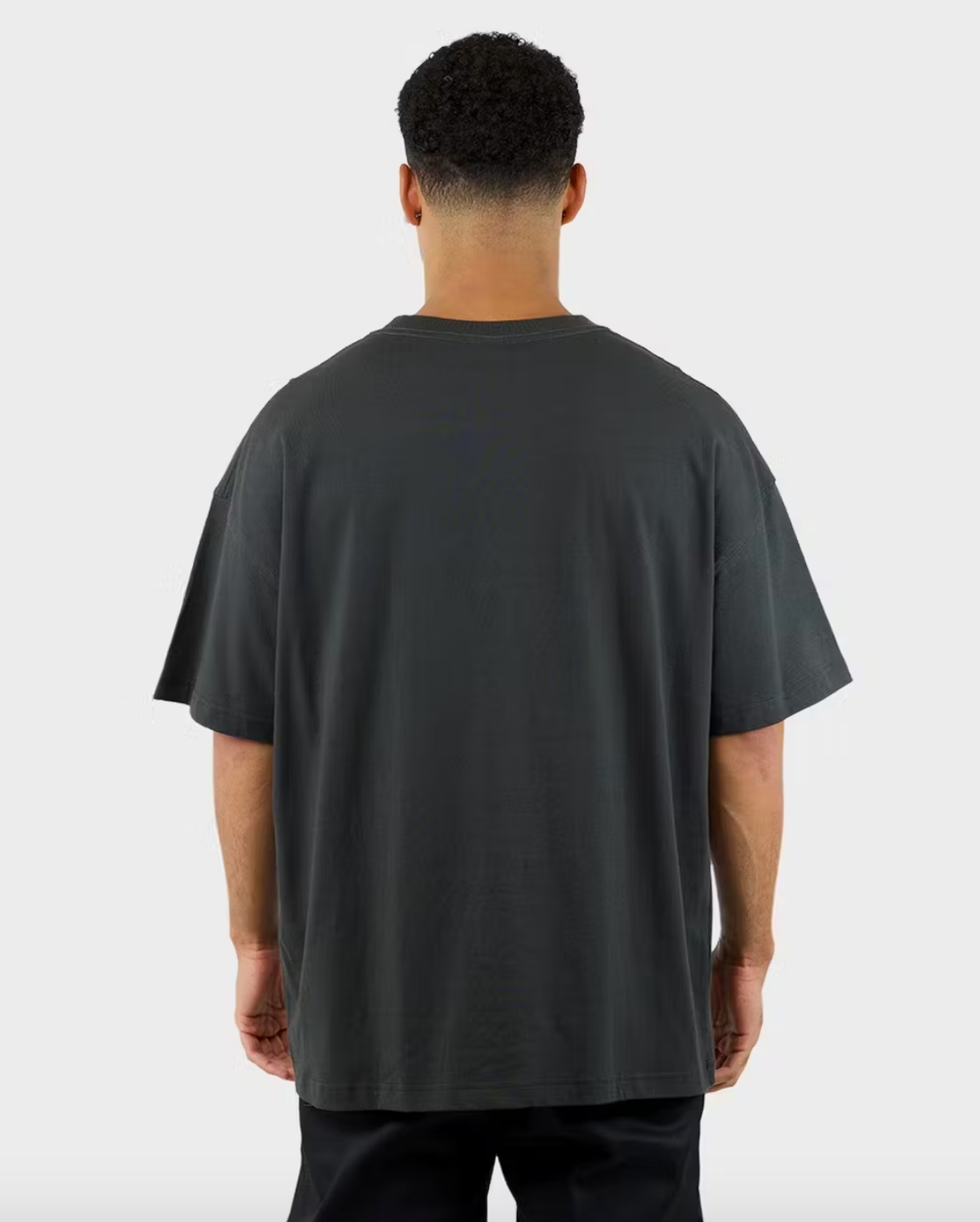 330 Oversized Fit S/S Tee - Washed Graphite