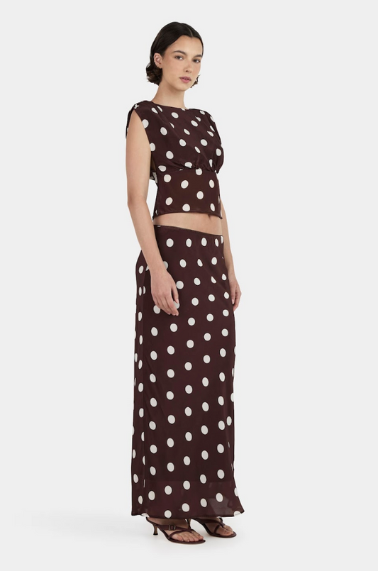 Marli Slip Skirt - Pinot
