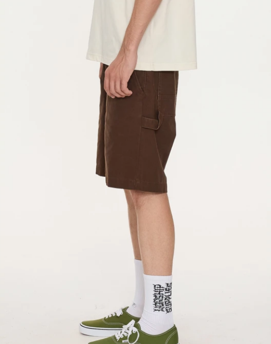 Canvas Utility Short - Choc Brown