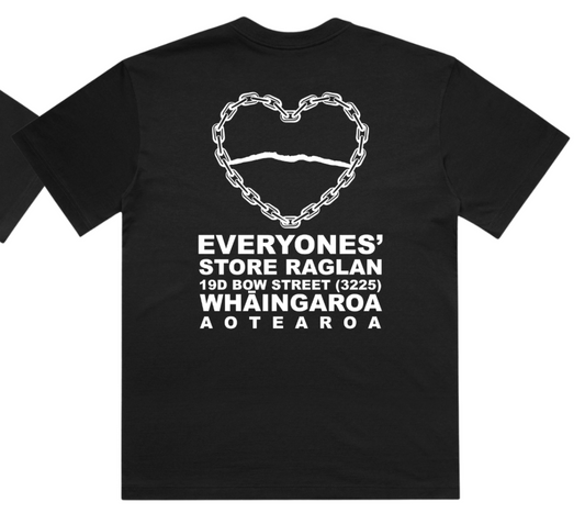 Kids Heavy Karioi Tee - Washed Black