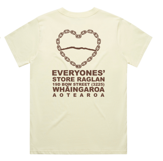 Karioi Tee - Womens Heavy Tee - Butter