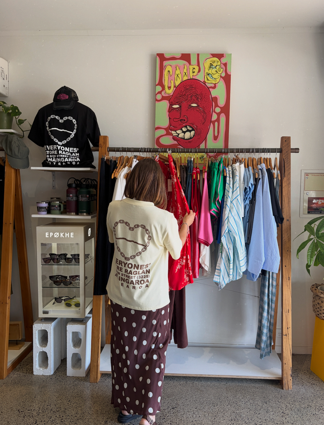 Karioi Tee - Womens Heavy Tee - Butter