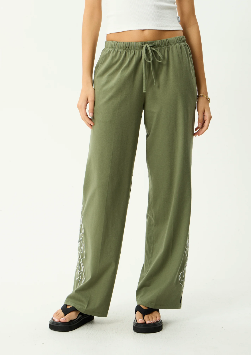 Dirts - Jersey Pants - Olive