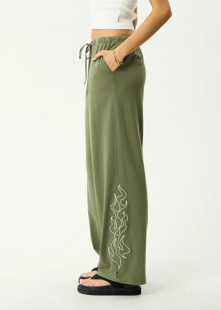 Dirts - Jersey Pants - Olive