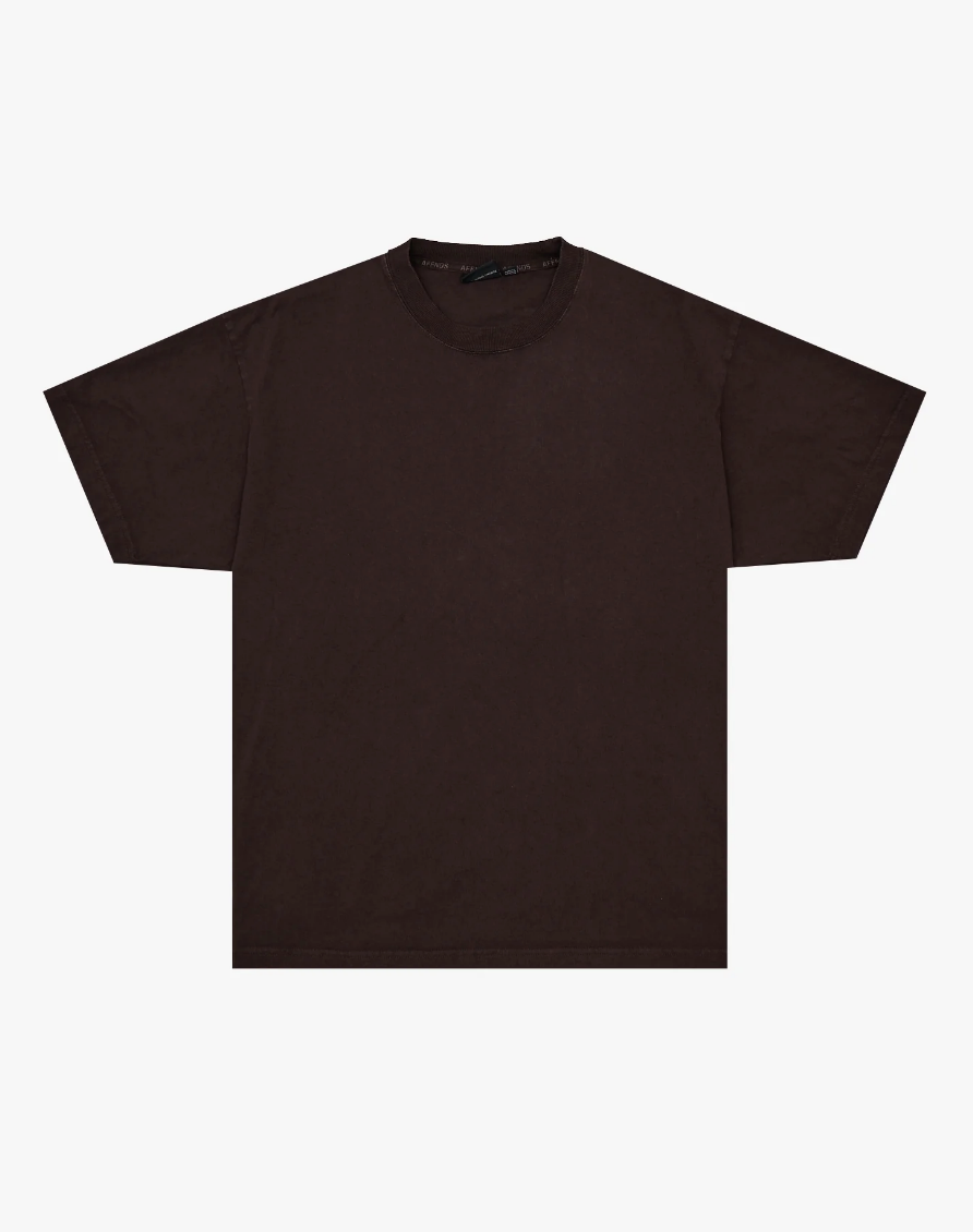 Genesis - Heavyweight Boxy Tee - Coffee