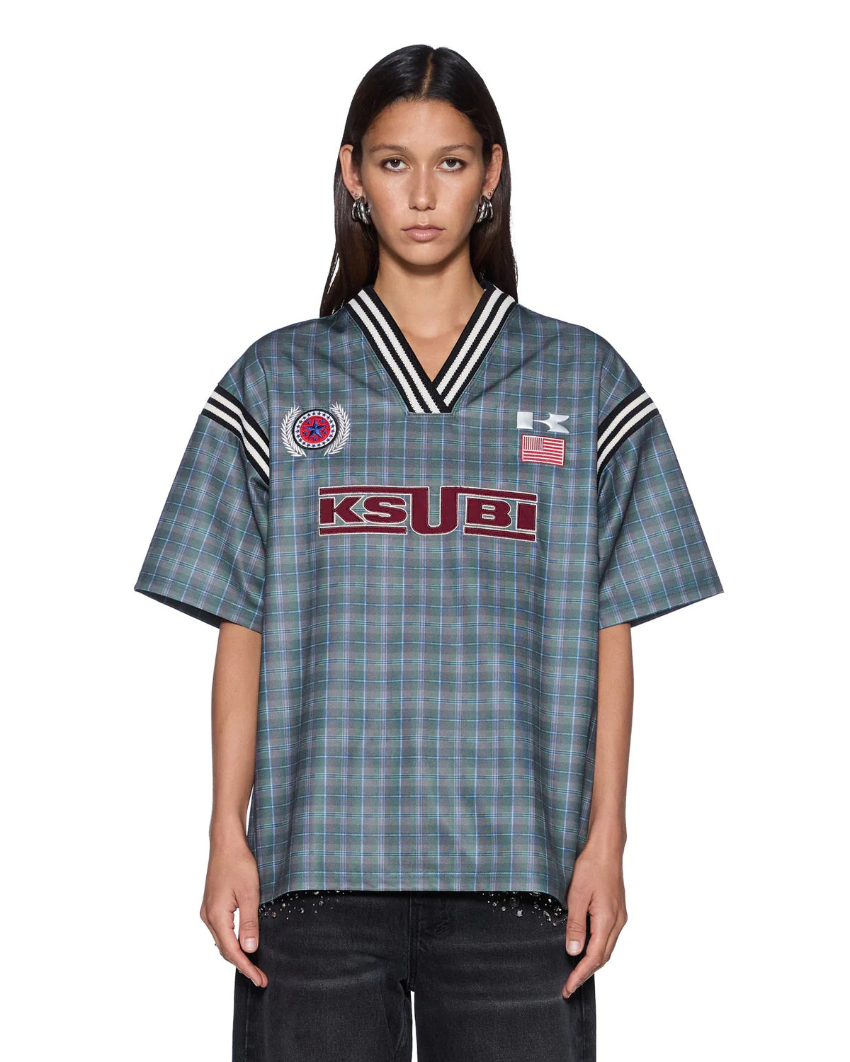 The Union Jersey - Hunter Plaid