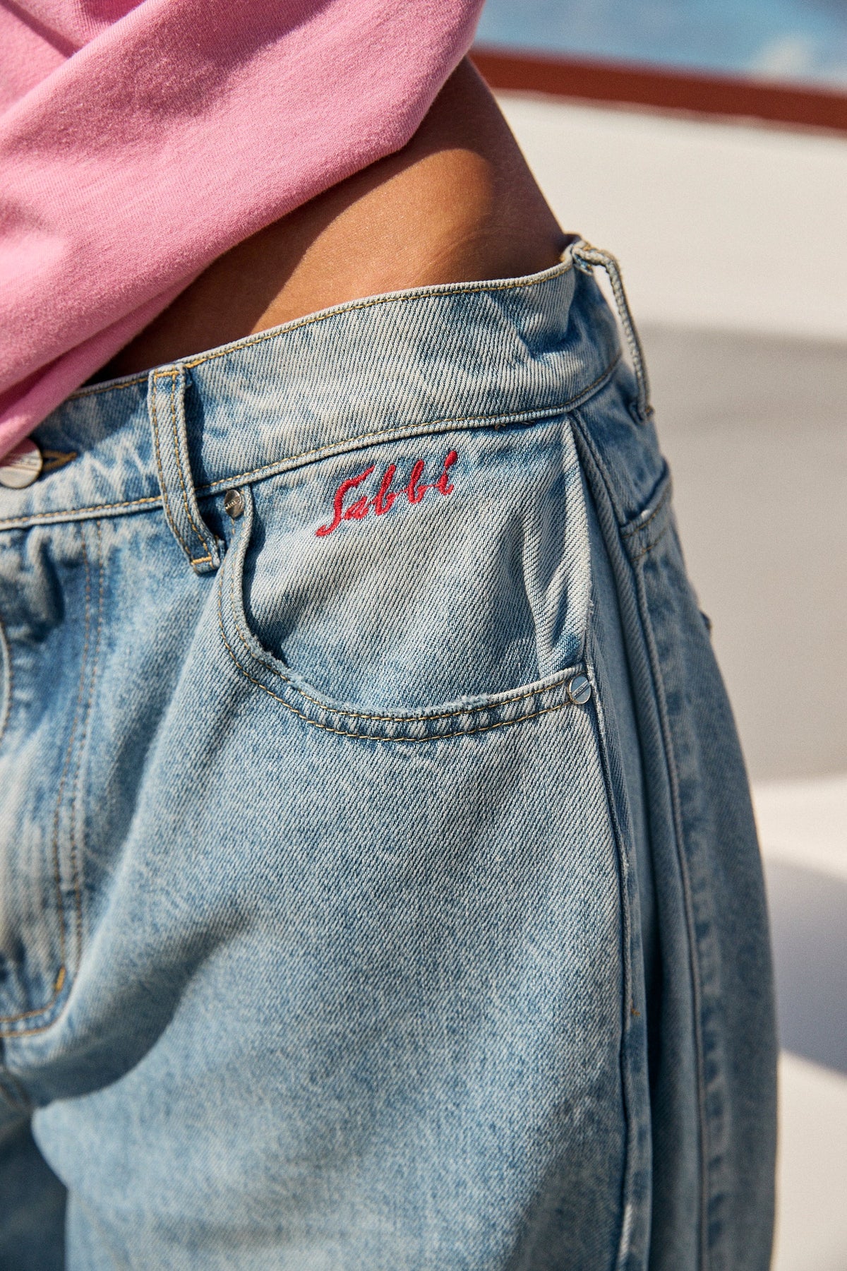 The Wide Leg Denim Jean – Mid Rise