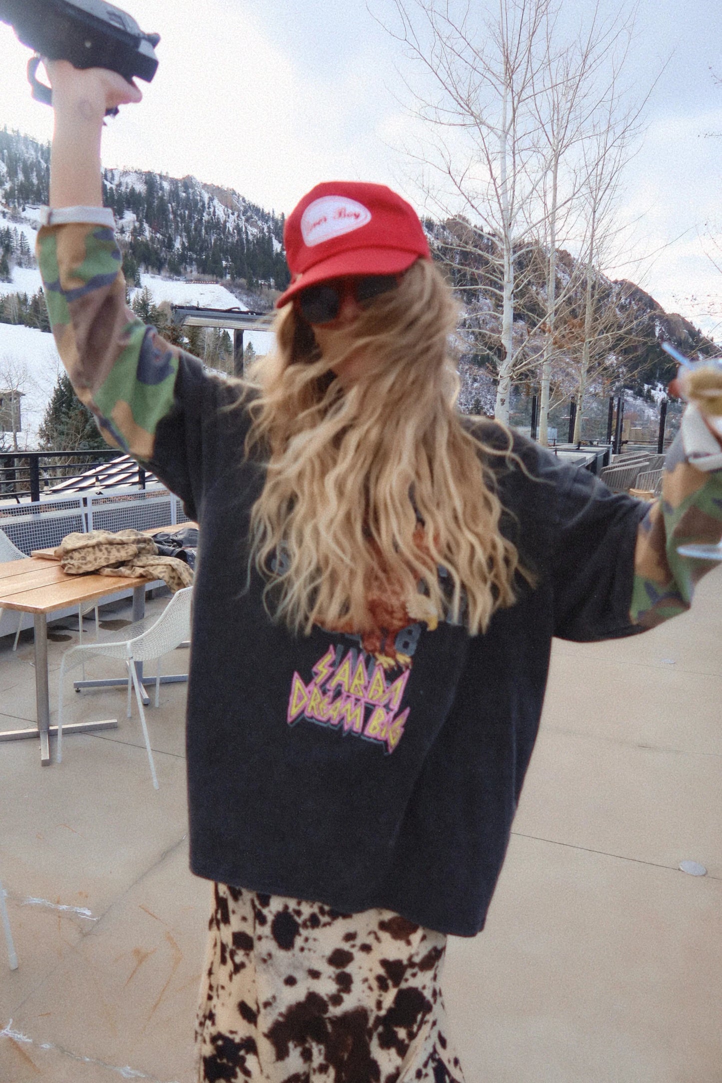 The Pow Pow Long Sleeve Tee