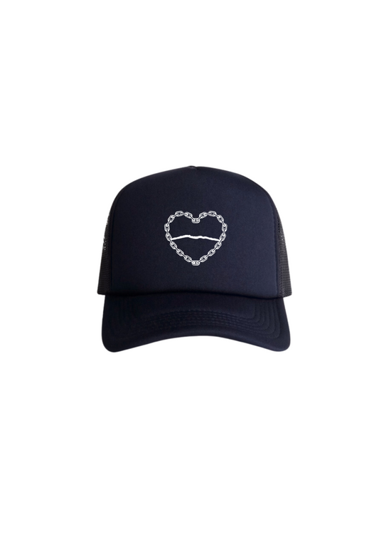 Karioi Trucker - Navy/White