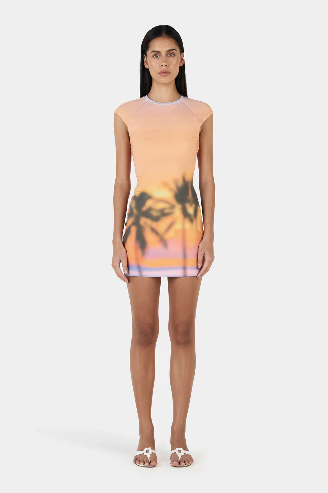 Vespa Mini Dress - Sunset Boulevard